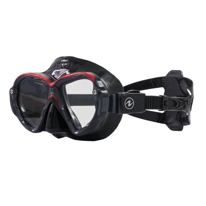 Hovedbilde Maske Reveal Ultrafit Sort/Rød