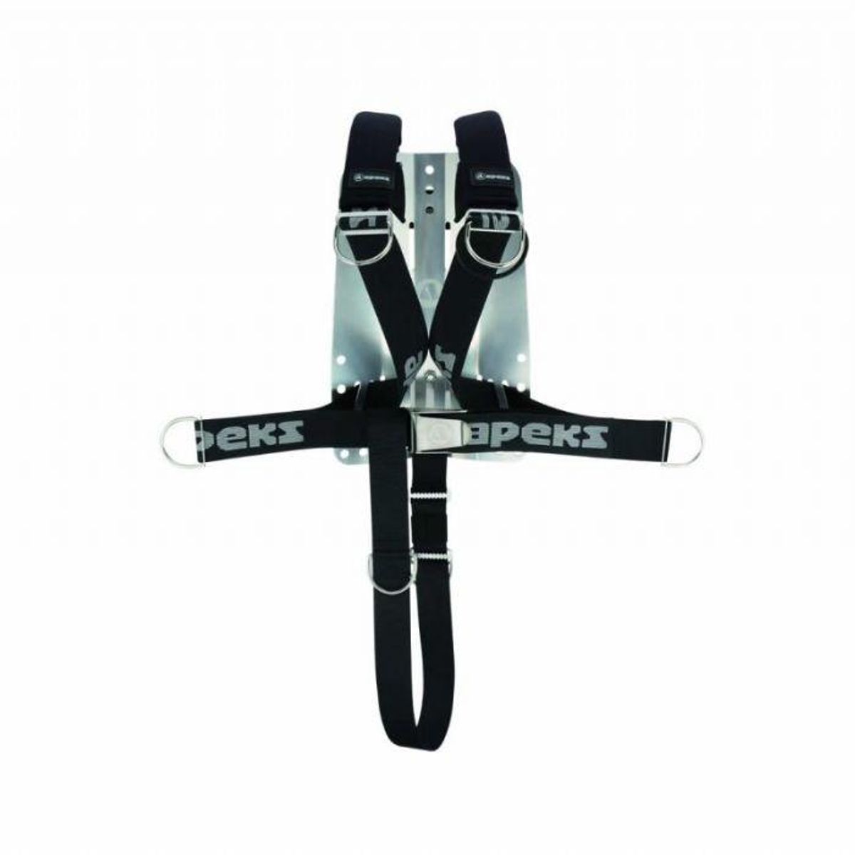 Apeks DELUX Harness DIR m/3mm SS bakplate